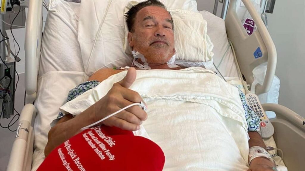 Arnold Schwarzenegger undergoes heart surgery, tweets from hospital he is feeling’fantastic’