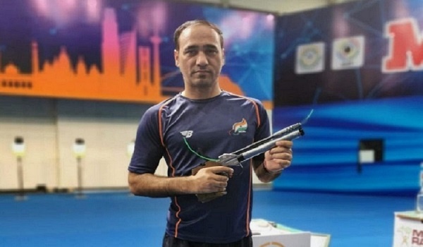 Sinhraj Adana won the bronze medal in the men’s 10m air pistol event at the Paralympics
