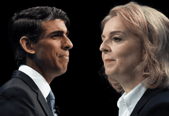 Rishi Sunak and Liz Truss fight for the post of UK Prime Minister