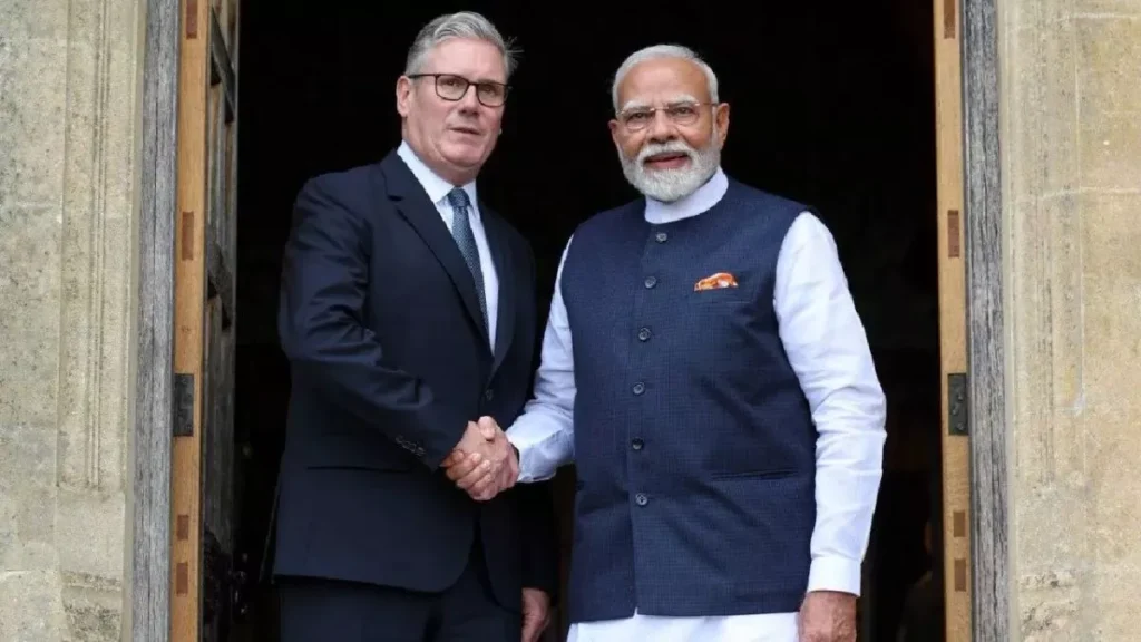 British Prime Minister Keir Starmer on India visit, important meeting with PM Modi in Mumbai