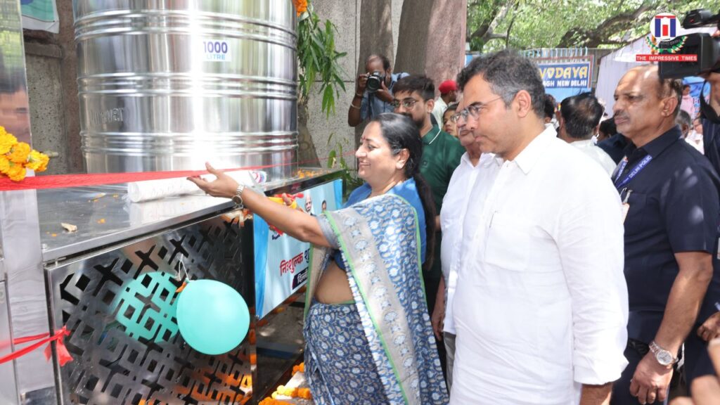 Delhi Gets a Gift on Ambedkar Jayanti! CM Rekha Gupta Inaugurates Water ATMs — 20 Litres of Pure Water Daily for Every Person