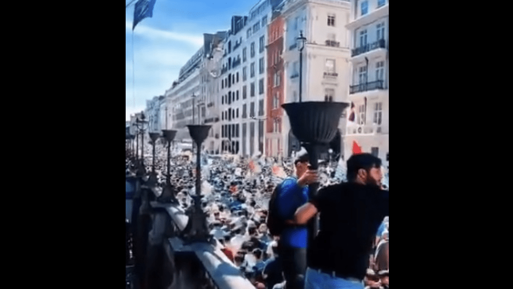 Massive Protest Outfront UK Parliament Targets Pakistani Army Brutality in PoK!